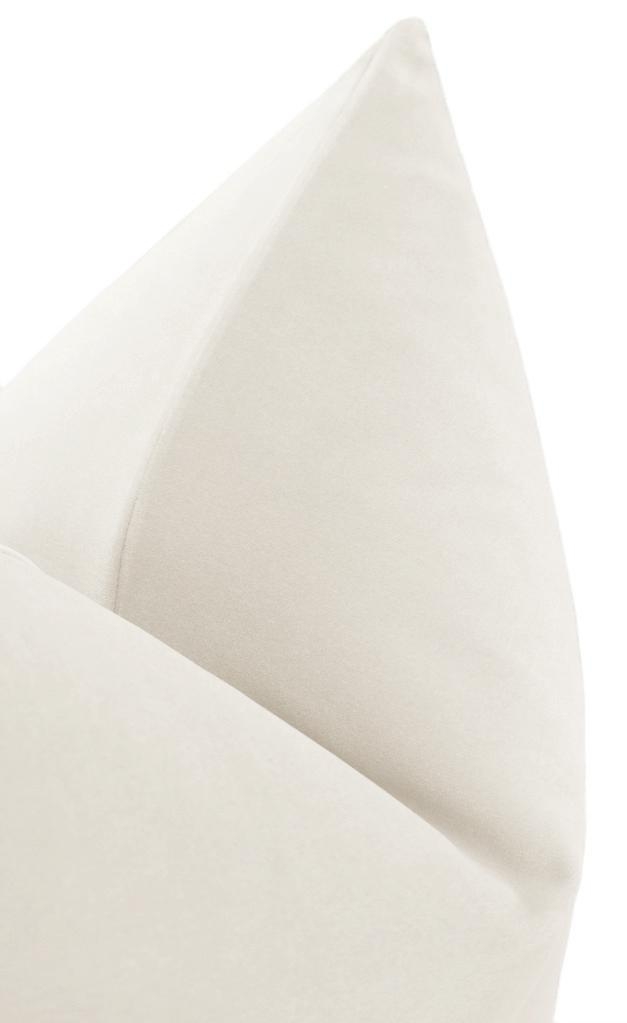 Signature Velvet // Alabaster Pillow Cover - Image 3