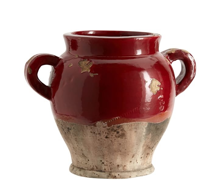 Sonoma Ceramic Vases - Red - Image 0