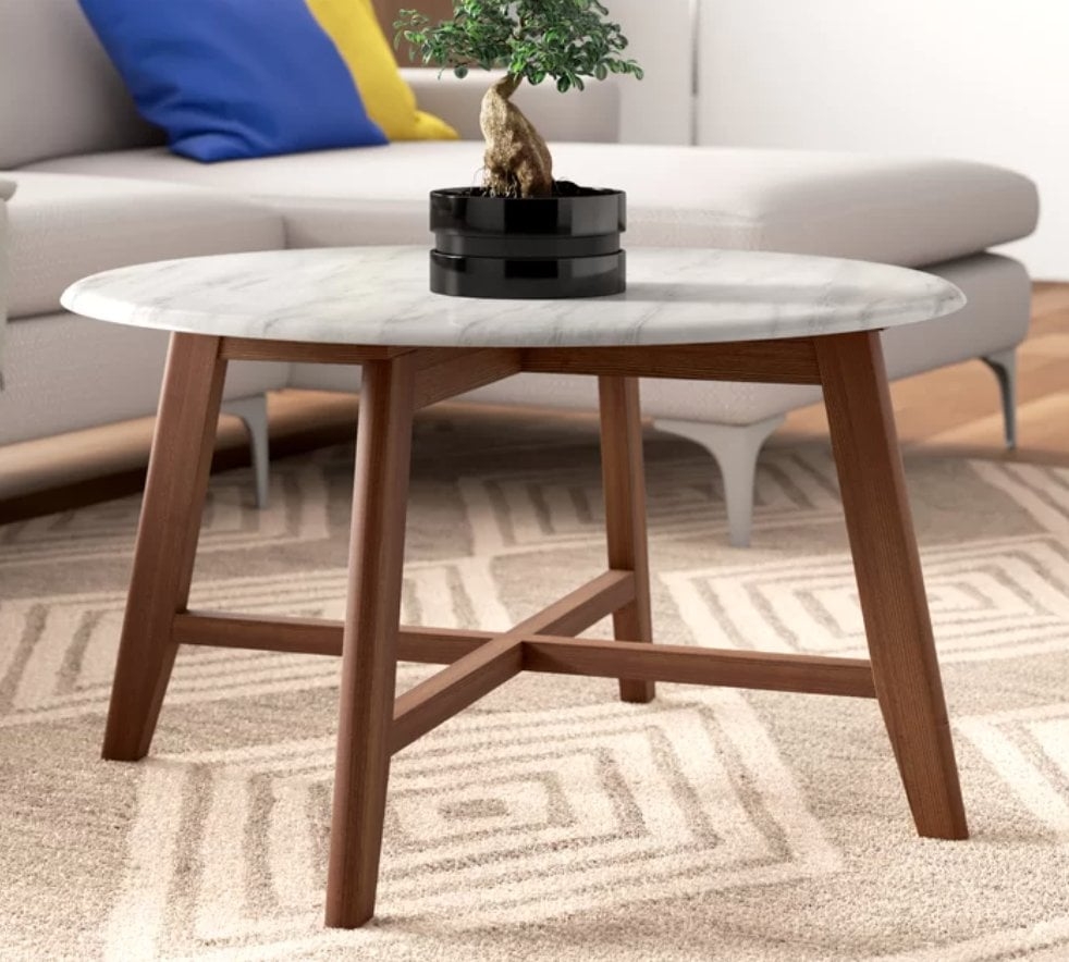 Gamino Solid Wood 4 Legs Coffee Table - Image 0