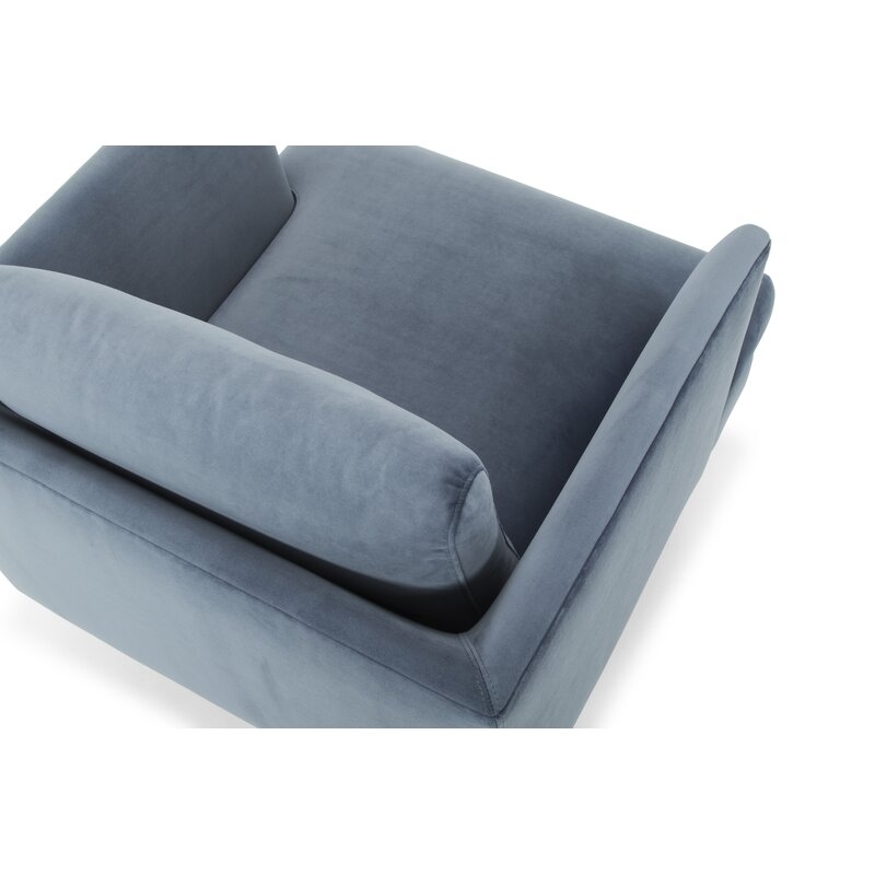 Jase 32'' Wide Velvet Armchair - Image 4