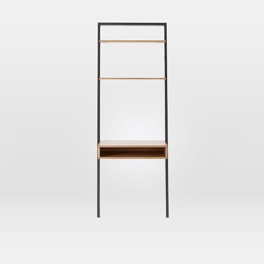 Ladder Shelf Desk (Sand/Stone) - Image 1