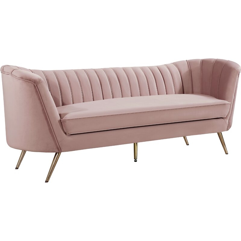 Koger Chesterfield Sofa - Pink - Image 3