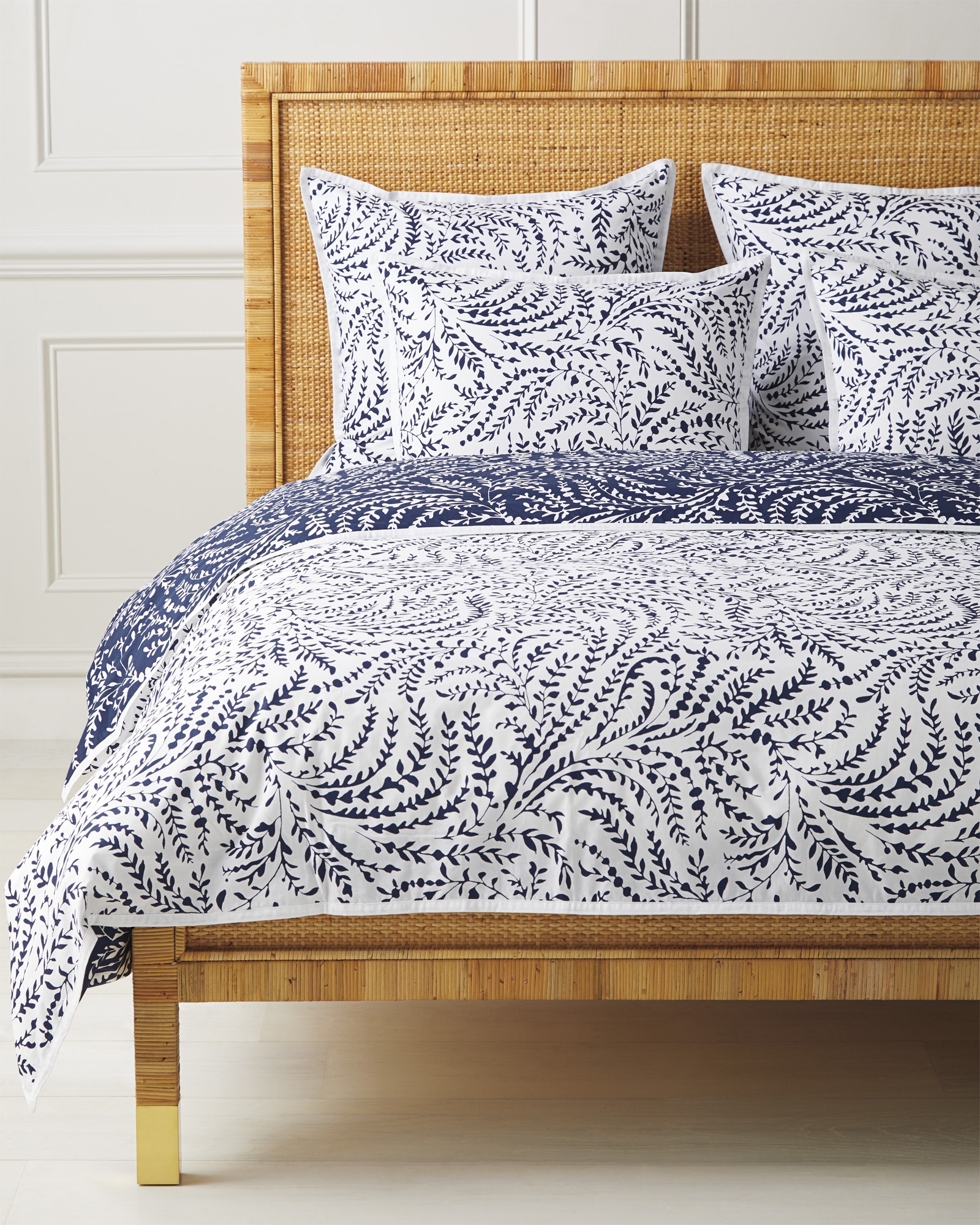Priano Full/Queen Duvet Cover - Navy - Insert sold separately - Image 0