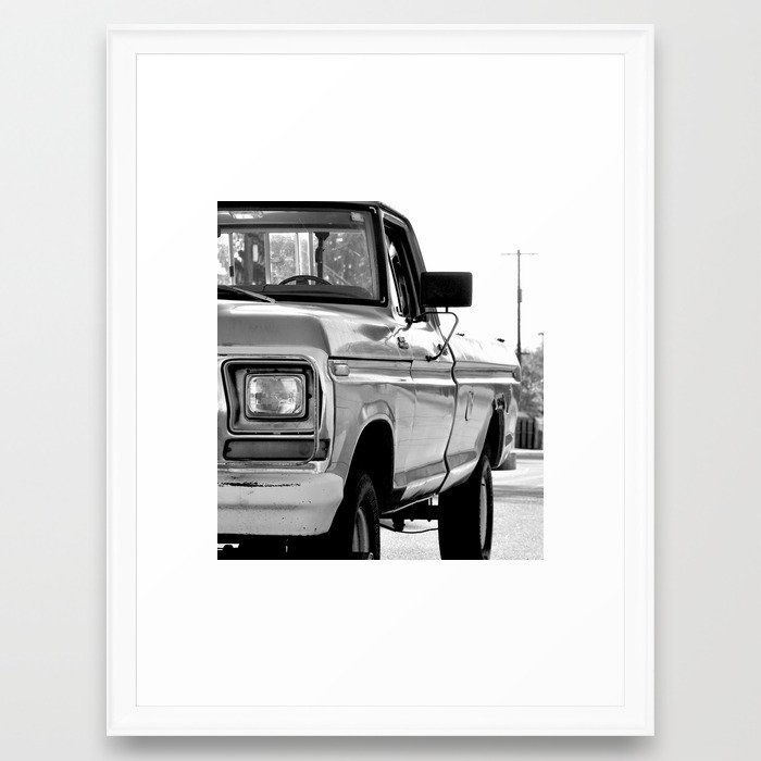 I Side With The Truck Framed Art Print - Image 0