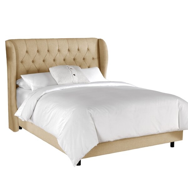 Harriett Upholstered Panel Bed - Image 0