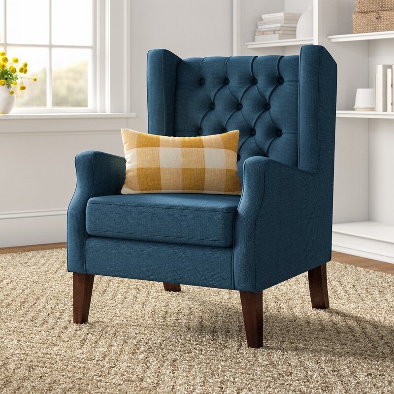 Allis Wingback Chair - Image 6