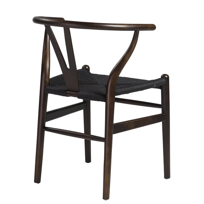 Seth Solid Wood Windsor Back Side Chair - Set of 2 - Image 4