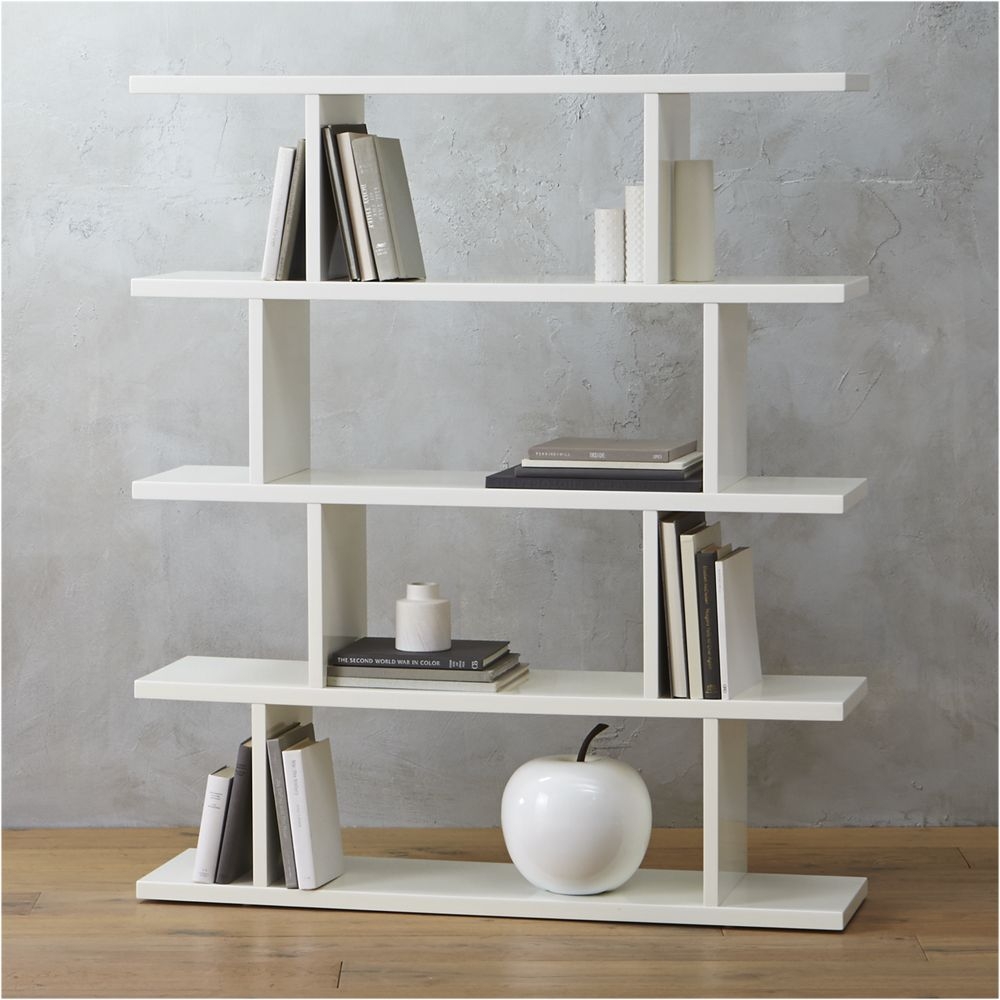 3.14 white bookcase - Image 0
