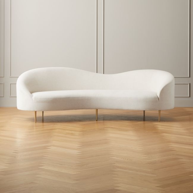 Curvo Snow Sofa - Image 0