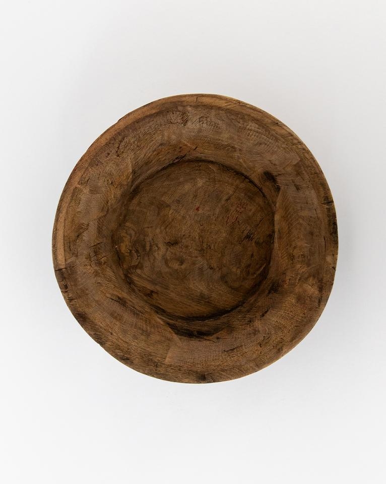 NICCOLO HAND-CARVED BOWL - Image 1