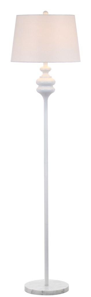 Torc 67.5-Inch H Floor Lamp - White - Safavieh - Image 1