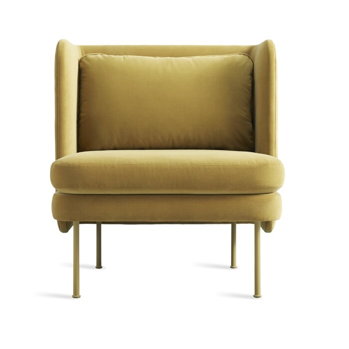 Bloke Velvet Lounge Chair - Image 0