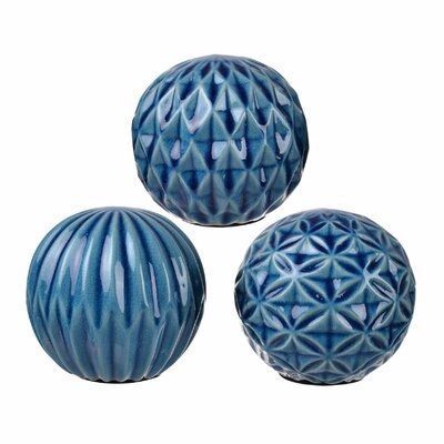 3 Piece Giroflee Ball Sculpture Set - Image 0