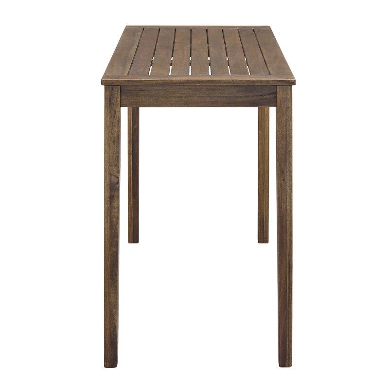 Makayla Wooden Bar Table - Image 1