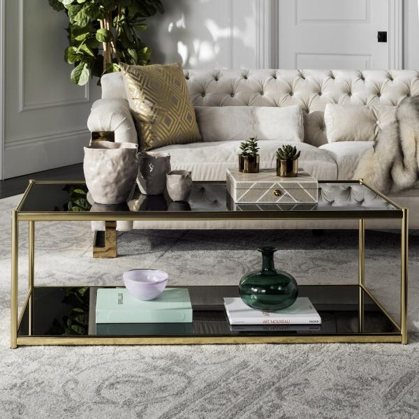 Zola Coffee Table - Gold - Safavieh - Image 2