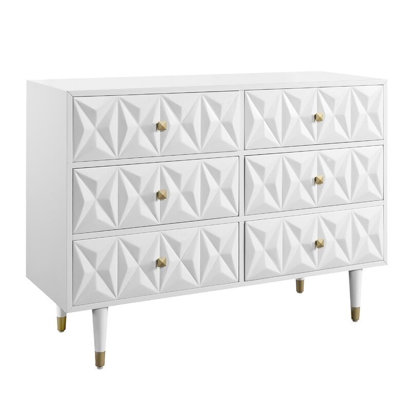 Virginia 6 Drawer Double Dresser - Image 0