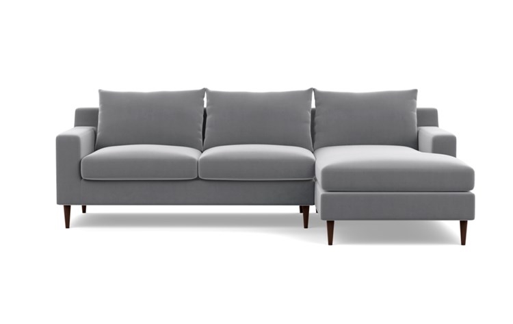 Sloan Sectional Sofa with Right Chaise, 96" - Image 0