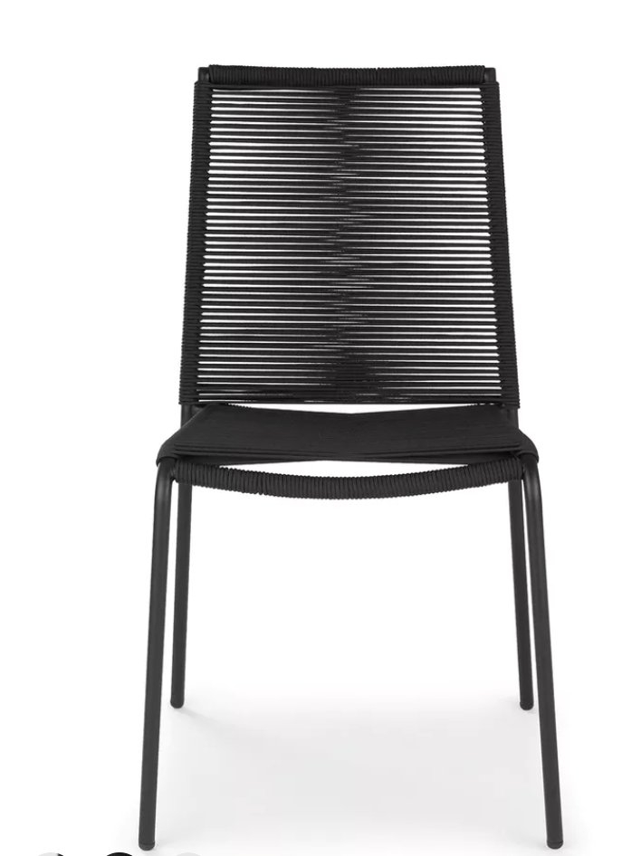 Zina Dining chair Black, Set of 2 - Image 1