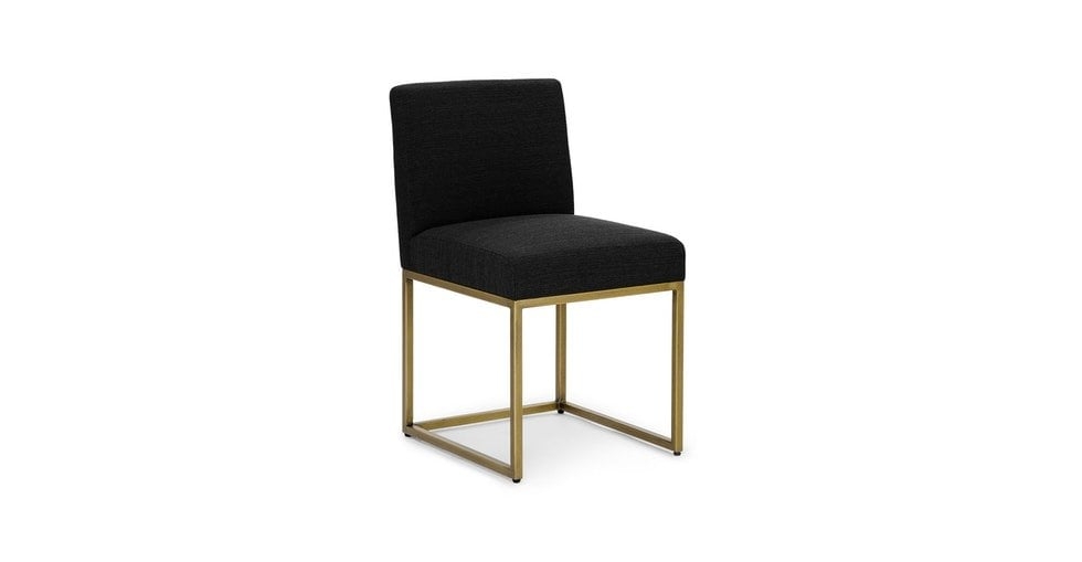 Oscuro Dining Chair - Pure Black - Image 0
