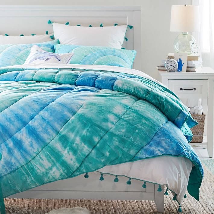 Dunes Tie Dye Quilt, Twin/Twin XL, Cool - Image 3