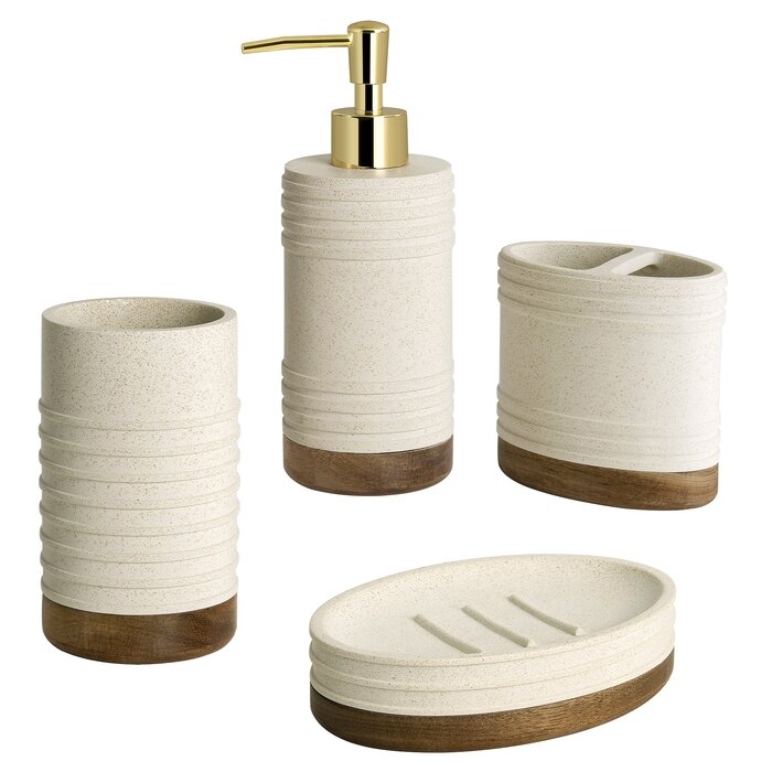 Hovey 4 Piece Bathroom Accessory Set - Image 0