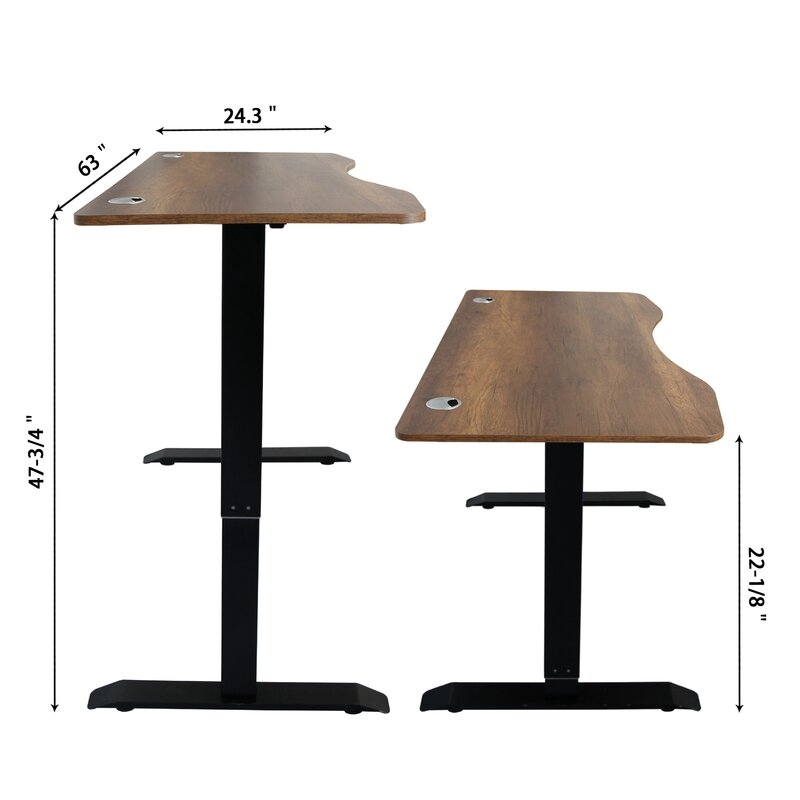 Baird Height Adjustable Standing Desk - Image 1