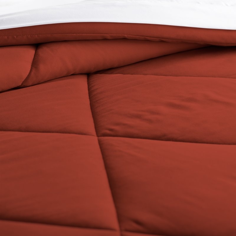 Wayfair Basics 6 Piece Bed in a Bag Set - Twin Brick - Image 1