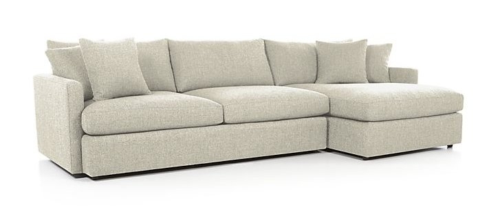 Lounge II 2-Piece Sectional Sofa - Taft Cement - Image 0