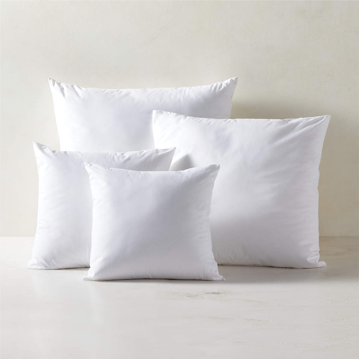 Down Alternative Pillow Insert, 20"x20" - Image 1
