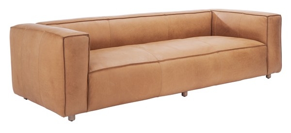 Grover Leather Sofa - Camel - Arlo Home - Image 2