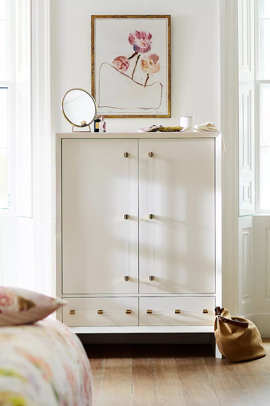 Merriton Armoire By Anthropologie in White - Image 6
