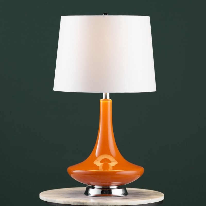 26" Table Lamp - Orange - Image 1