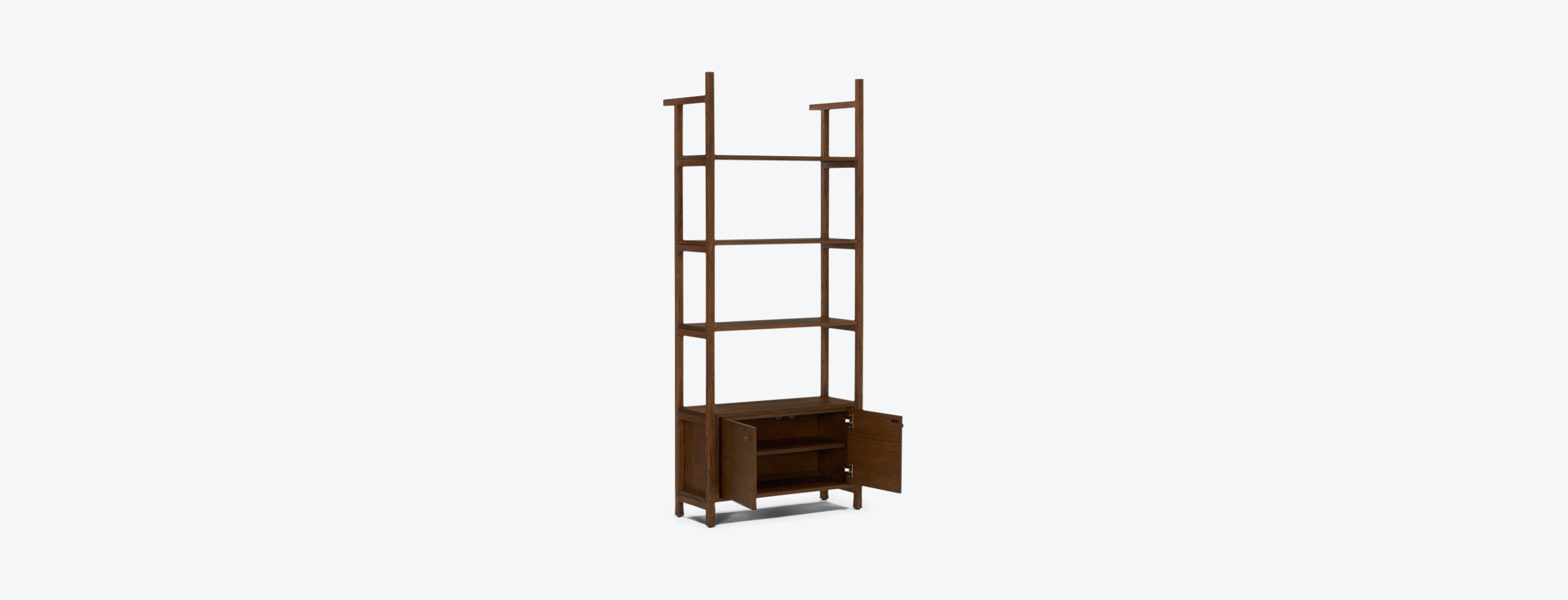 Bevan Bookshelf with Cabinet - DISCONTINUED - Image 1