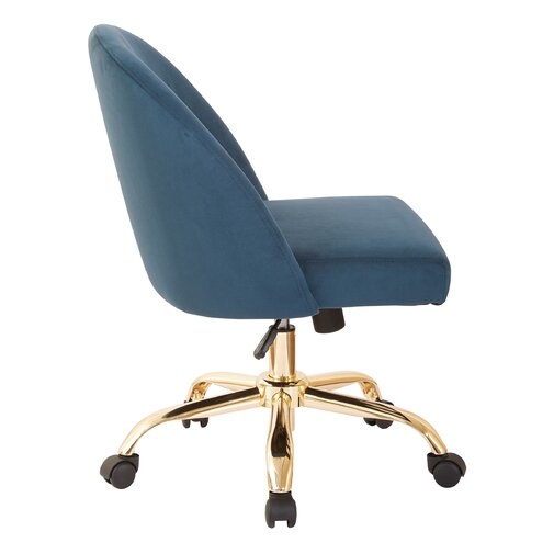Ave Six Mid-Back Task Chair in Azure - Image 7