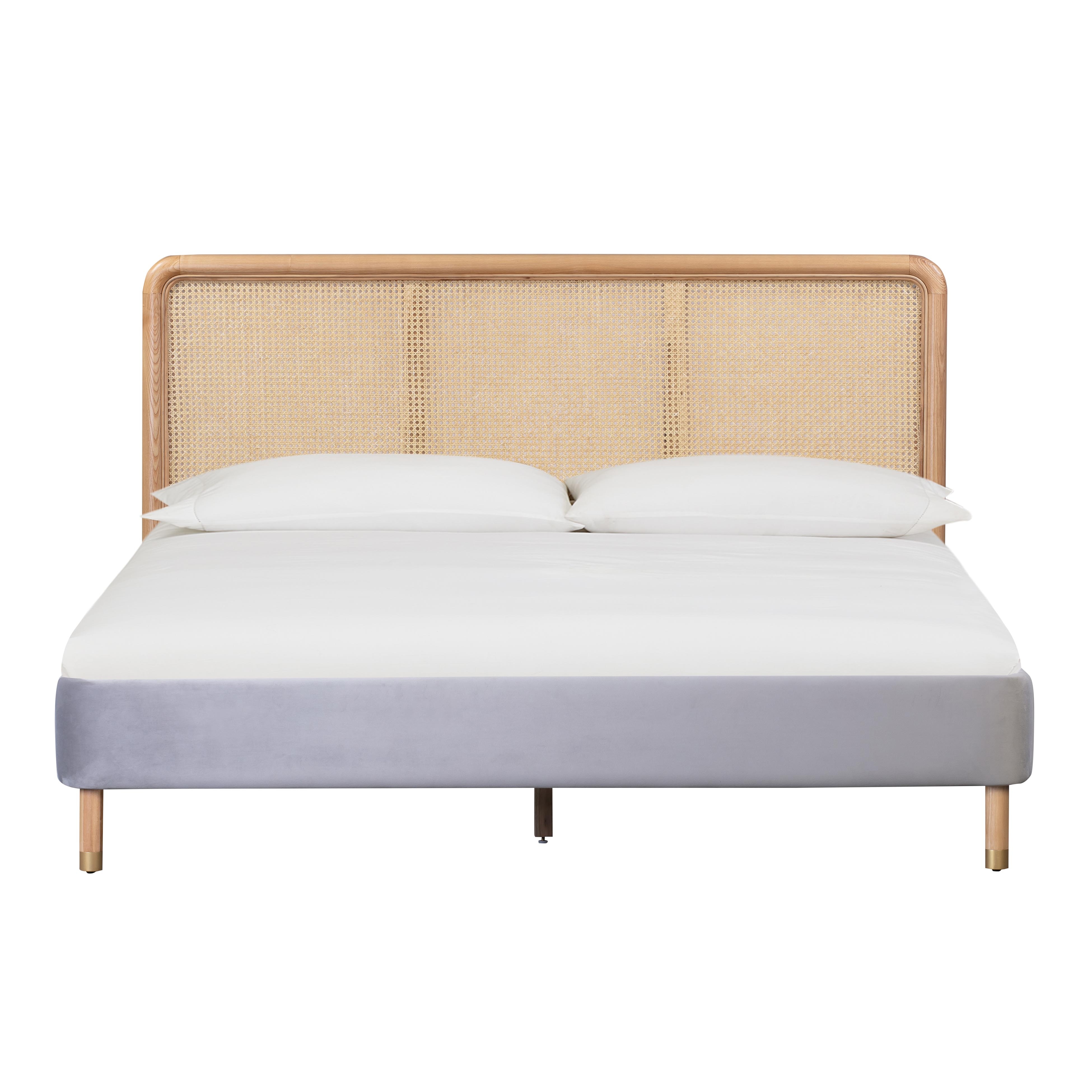 Kavali Grey Queen Bed - Image 0