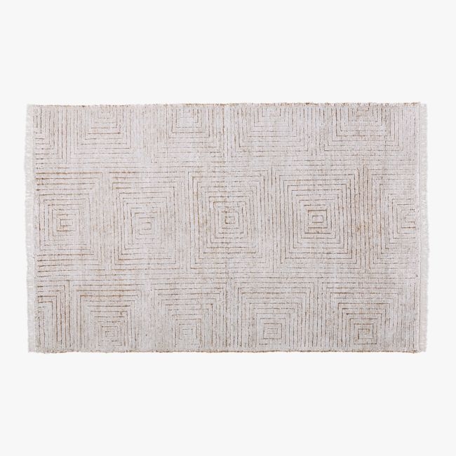 Keen Handknotted Viscose Jute Rug 8'x10' - Image 0
