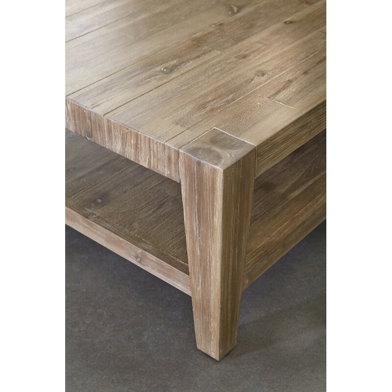 Savannah Solid Wood Coffee Table - Image 2