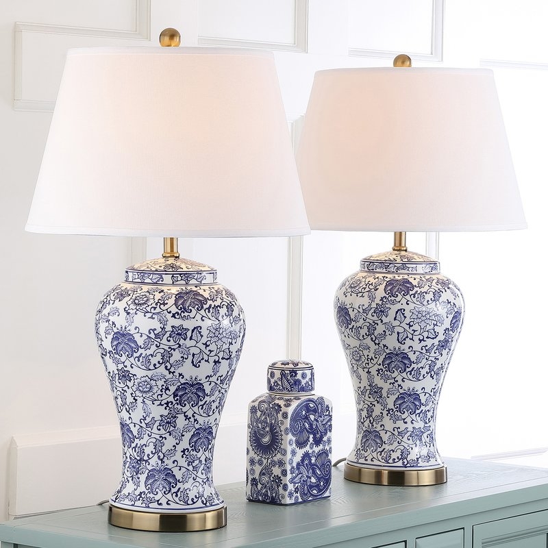 Spring Blossom 29" Table Lamp Set of 2 - Image 2