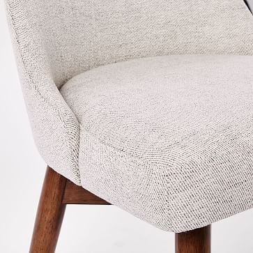 Mid-Century Office Chair, Stone, Twill - Image 2