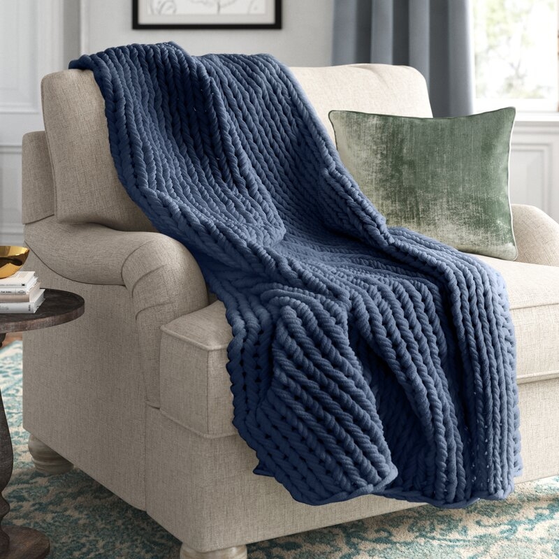 Madison Double Knit Throw - Image 0