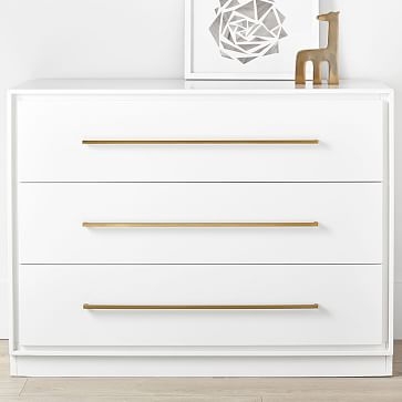 Art Deco, Changing Table, Simply White - Image 1