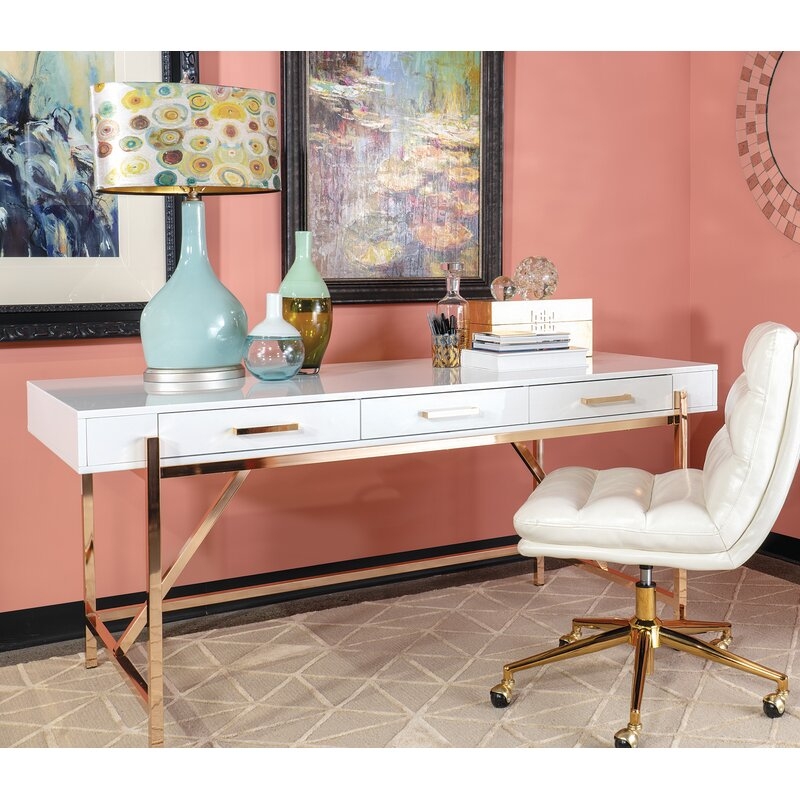 Vallee Desk with Built in Outlets - Image 3