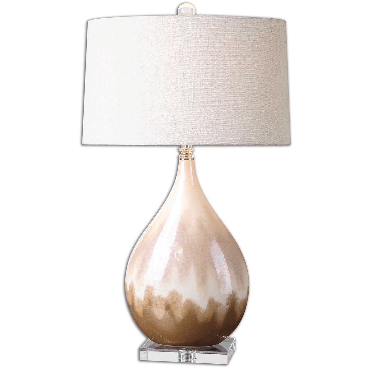 Flavian Glazed Ceramic Lamp - Image 0