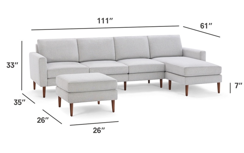 Block Nomad King Sectional with Ottoman - Image 1