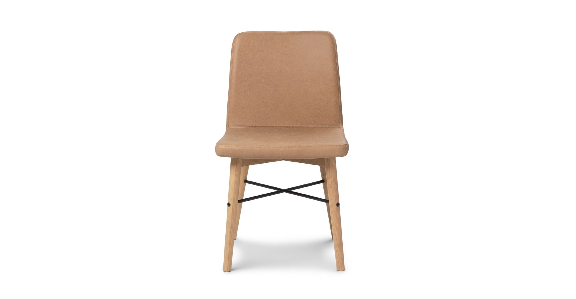 Kissa Canyon Tan Light Oak Dining Chair - Image 1