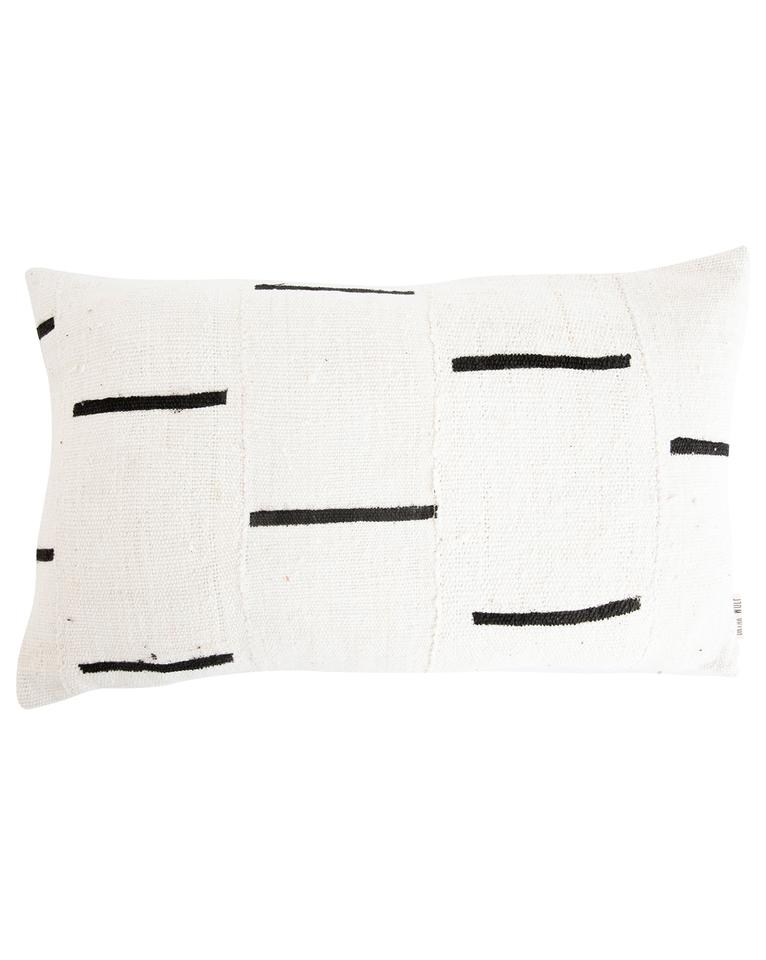INDU PILLOW WITH INSERT, 12" x 20" - Image 0