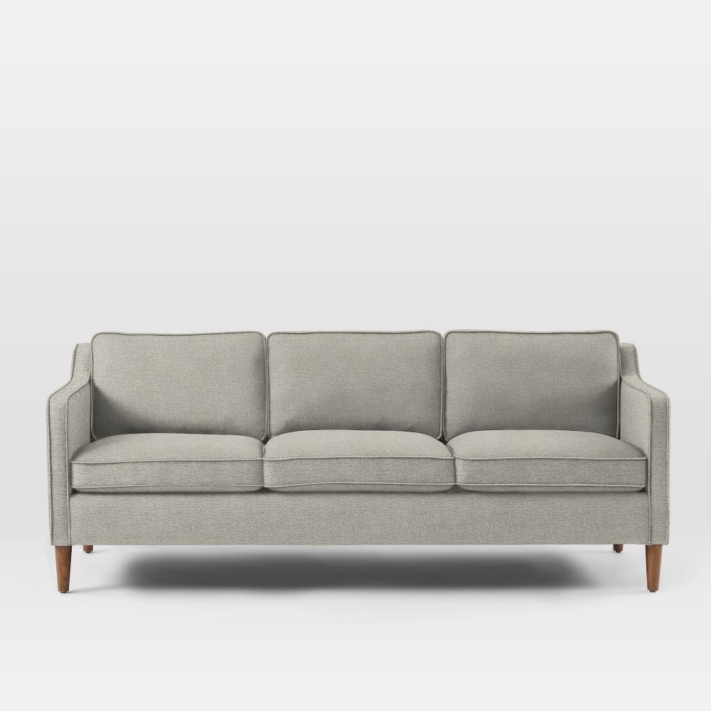 Hamilton Upholstered 81" Sofa, Dove Twill - Image 0