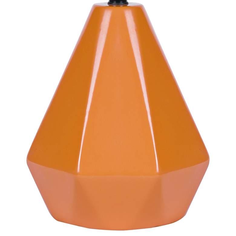 Lite Source Mason 17" High Orange Ceramic Accent Table Lamp - Image 1