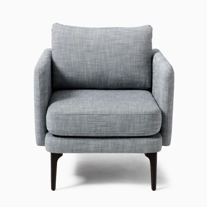 Auburn Chair, Poly, Twill, Black Indigo Graphite - Image 2