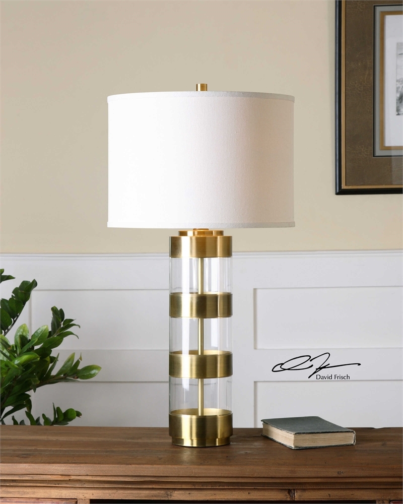 Angora Table Lamp, Brass - Image 1